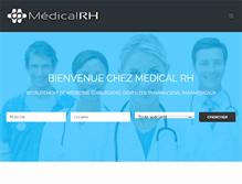 Tablet Screenshot of medical-rh.com